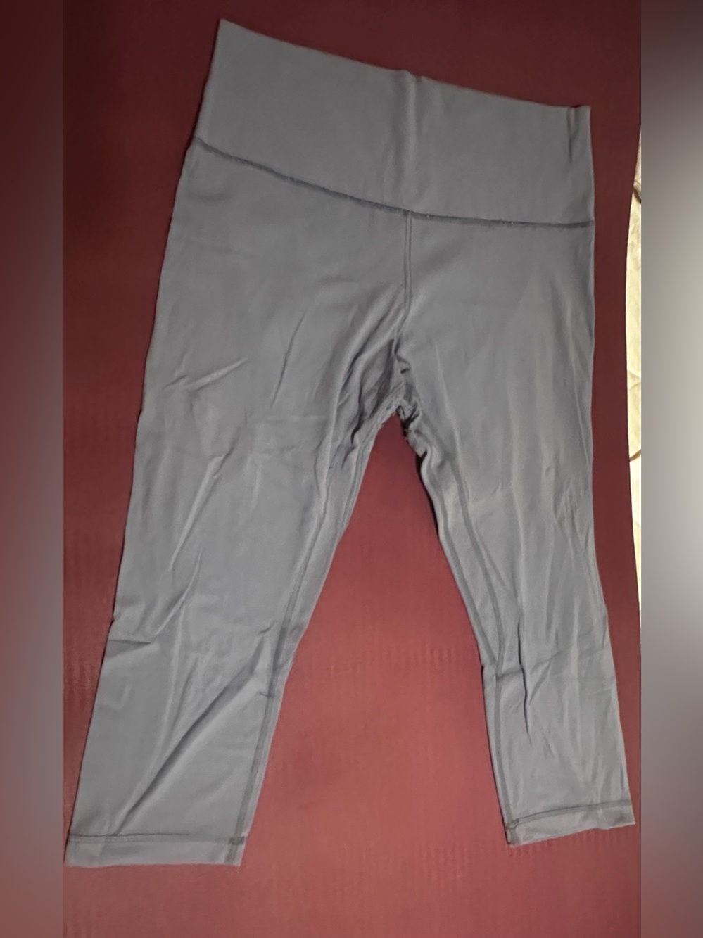 Lululemon align leggings High-Waist Cropped Active Leggings - Slate Blue
